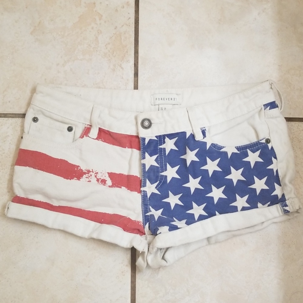 American flag shorts